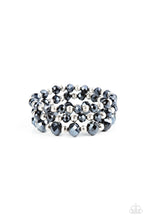 Load image into Gallery viewer, Eiffel Tower Tryst - Blue bracelet B103
