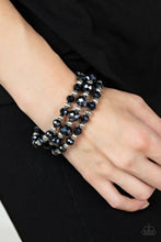 Load image into Gallery viewer, Eiffel Tower Tryst - Blue bracelet B103
