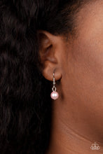Load image into Gallery viewer, Drip Drop Dazzle - Pink necklace B096
