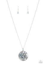 Load image into Gallery viewer, Glade Glamour - Blue necklace A005
