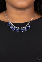Load image into Gallery viewer, Crown Jewel Couture - Blue necklace A045
