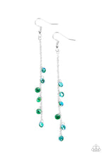 Load image into Gallery viewer, Extended Eloquence - Green earring

