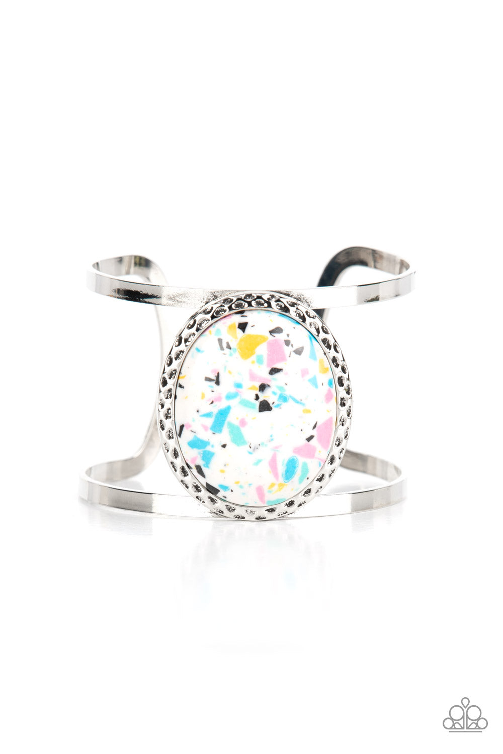 Tantalizingly Terrazzo - Multi cuff bracelet A079