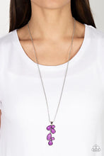 Load image into Gallery viewer, Wild Bunch Flair - Purple necklace B121
