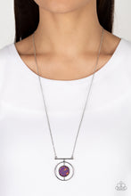 Load image into Gallery viewer, Boulevard Bazaar - Purple necklace A029
