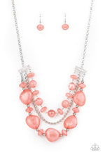 Load image into Gallery viewer, Oceanside Service - Pink necklace D064

