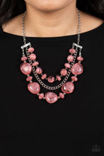 Load image into Gallery viewer, Oceanside Service - Pink necklace D064
