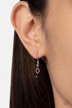 Load image into Gallery viewer, Mojave Medallion - Black necklace B096
