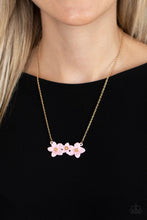 Load image into Gallery viewer, Petunia Picnic - Pink necklace A021
