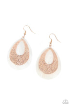 Load image into Gallery viewer, Bountiful Beaches - Rose Gold earring C013
