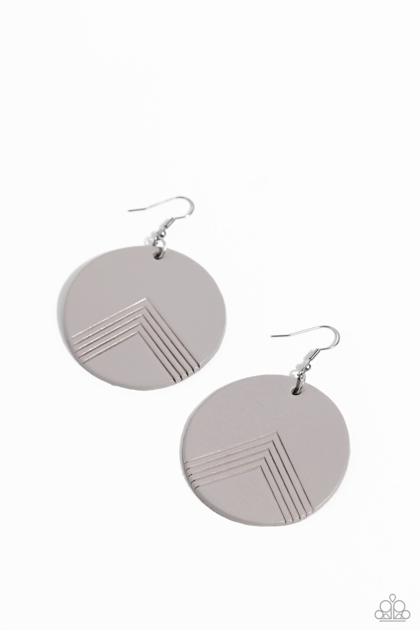 On the Edge of Edgy - Silver earring A008