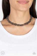 Load image into Gallery viewer, Cause a Commotion - Black choker necklace B125
