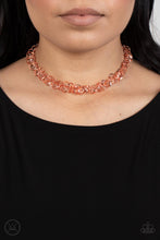 Load image into Gallery viewer, Cause a Commotion - Copper choker necklace 1734
