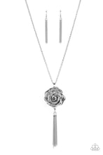 Load image into Gallery viewer, Rosy Redux - Silver necklace A022
