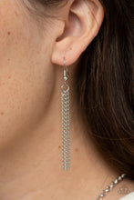 Load image into Gallery viewer, Rosy Redux - Silver necklace A022

