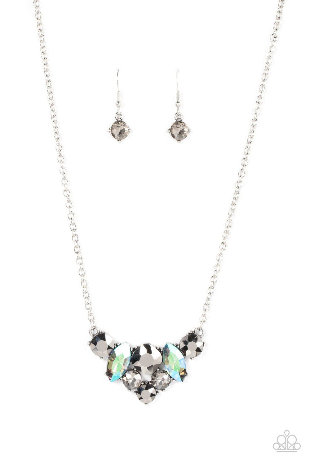 Lavishly Loaded - Silver necklace D040