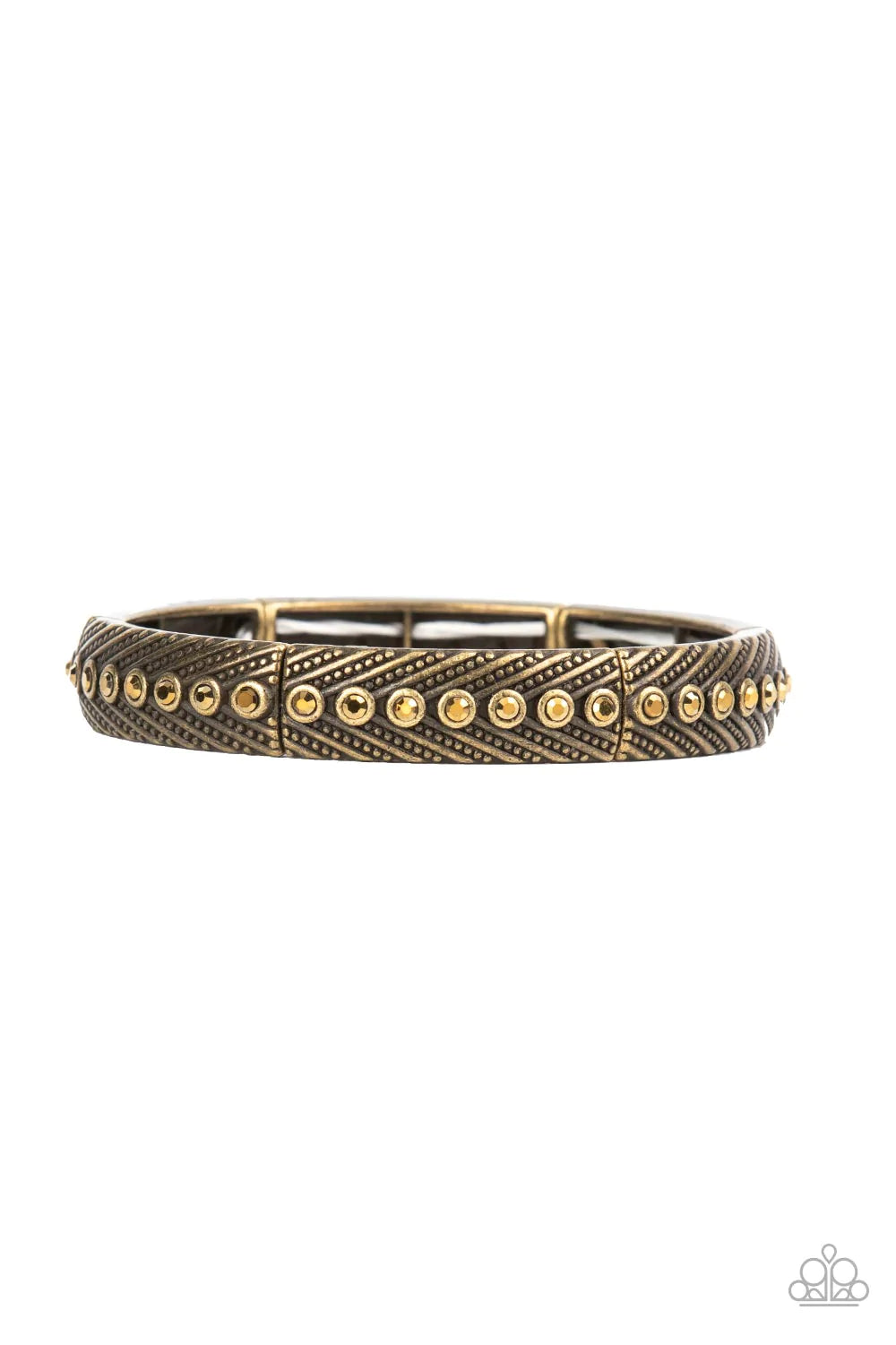 Risk-Taking Twinkle - Brass bracelet B104