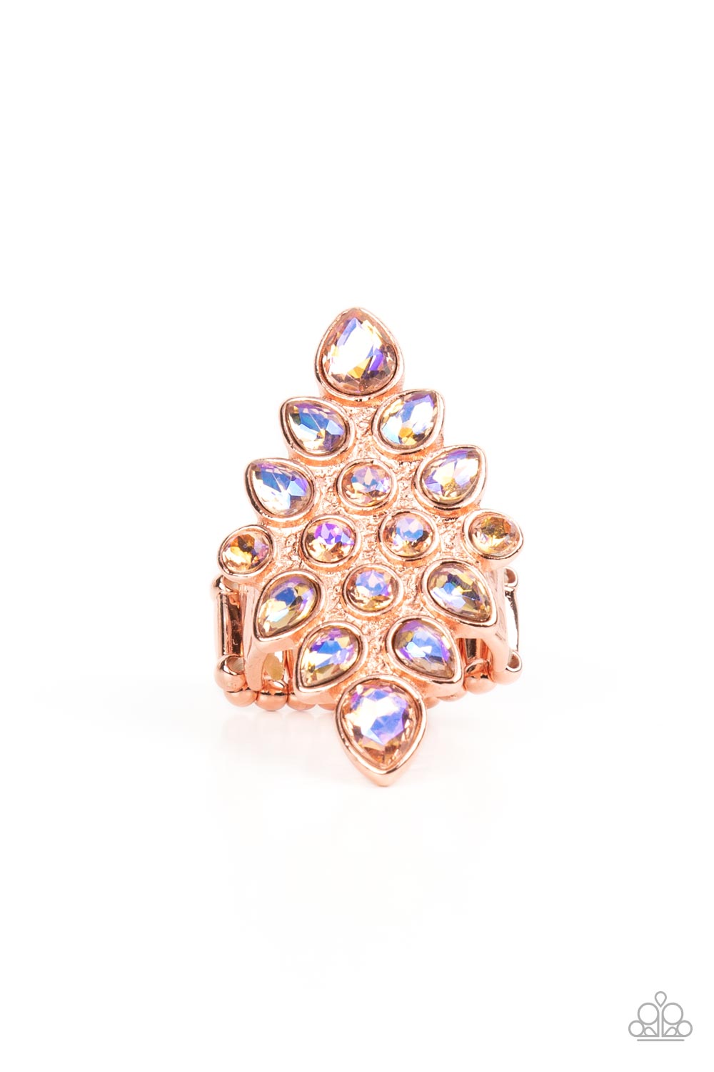 Combustible Iridescence - Copper ring B117