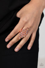 Load image into Gallery viewer, Combustible Iridescence - Copper ring B117
