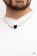 Load image into Gallery viewer, Metamorphic Marvel - Black urban necklace A021
