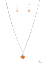 Load image into Gallery viewer, Gracefully Gemstone - Orange necklace 1915
