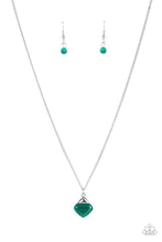 Load image into Gallery viewer, Gracefully Gemstone - Green necklace D054
