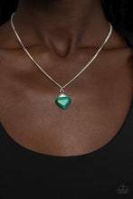 Load image into Gallery viewer, Gracefully Gemstone - Green necklace D054
