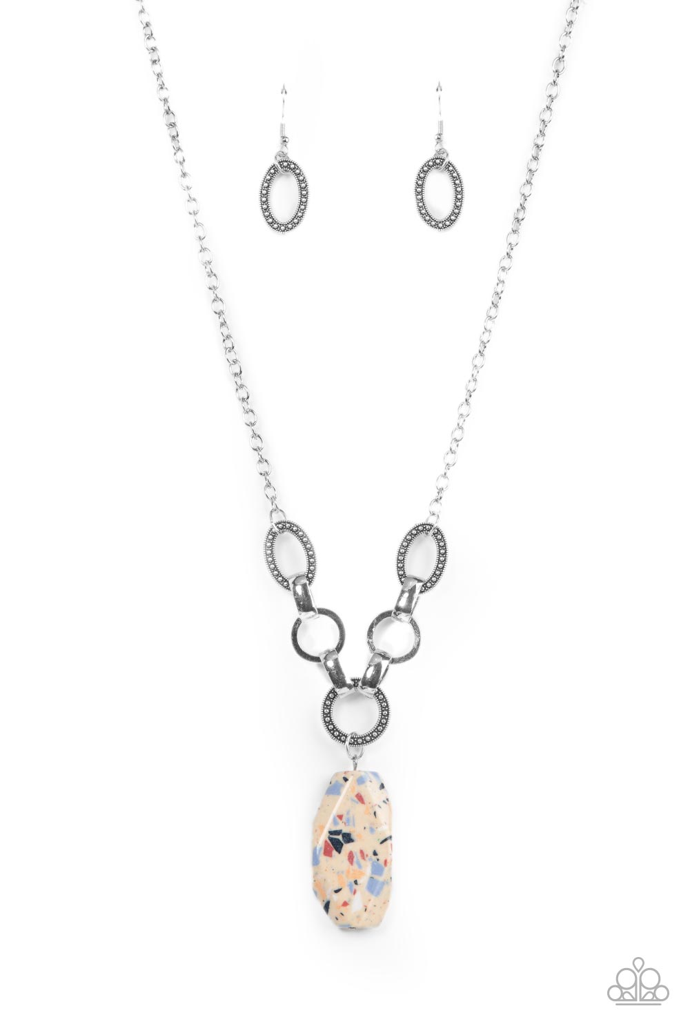 Mystical Mineral - Multi necklace A014