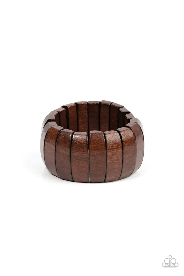Boardwalk Bonanza - Brown bracelet C027