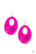 Load image into Gallery viewer, Home TWEET Home - Pink earring B094
