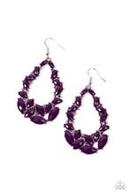Load image into Gallery viewer, Tenacious Treasure - Purple earring B117
