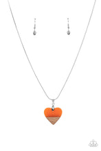 Load image into Gallery viewer, You Complete Me - Orange necklace A022
