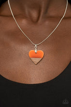 Load image into Gallery viewer, You Complete Me - Orange necklace A022

