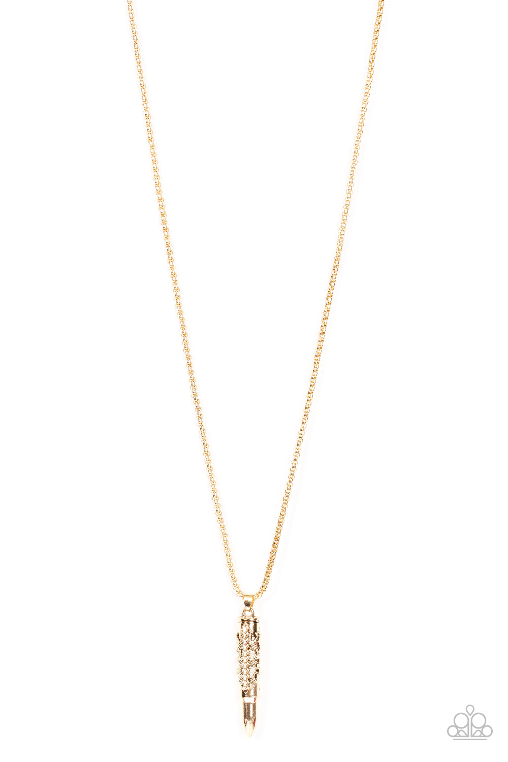 Mysterious Marksman - Gold necklace B087
