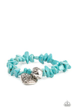 Load image into Gallery viewer, Love You to Pieces - Blue bracelet A050
