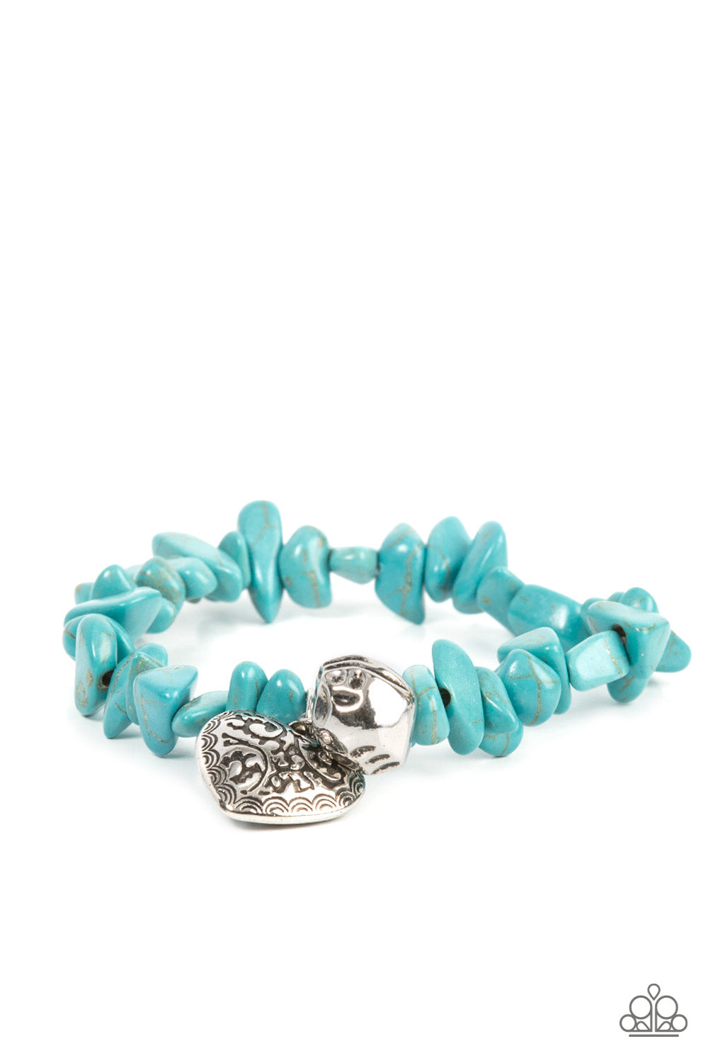 Love You to Pieces - Blue bracelet A050