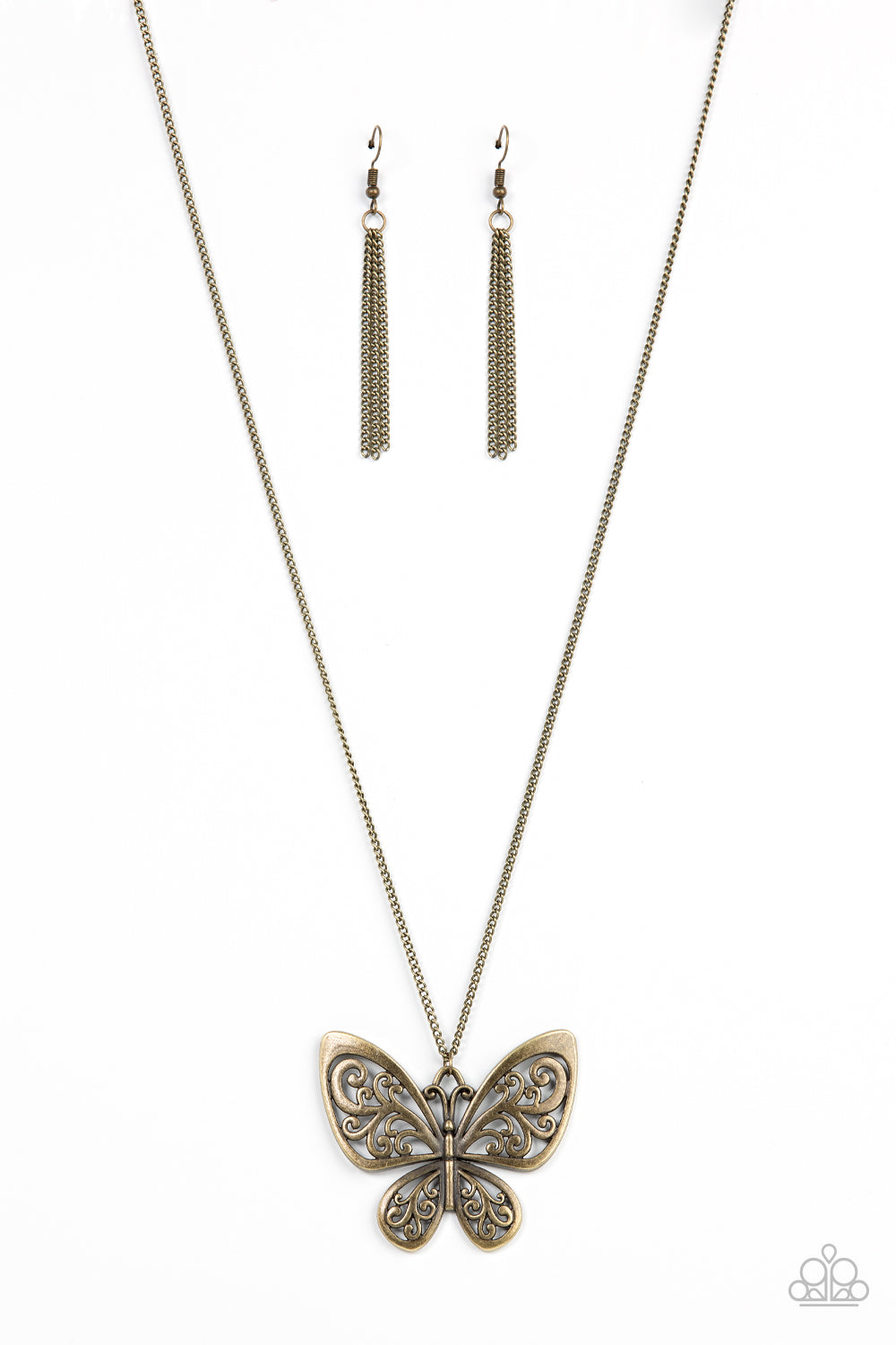 Butterfly Boutique - Brass necklace