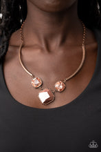 Load image into Gallery viewer, Divine IRIDESCENCE - Copper necklace B122
