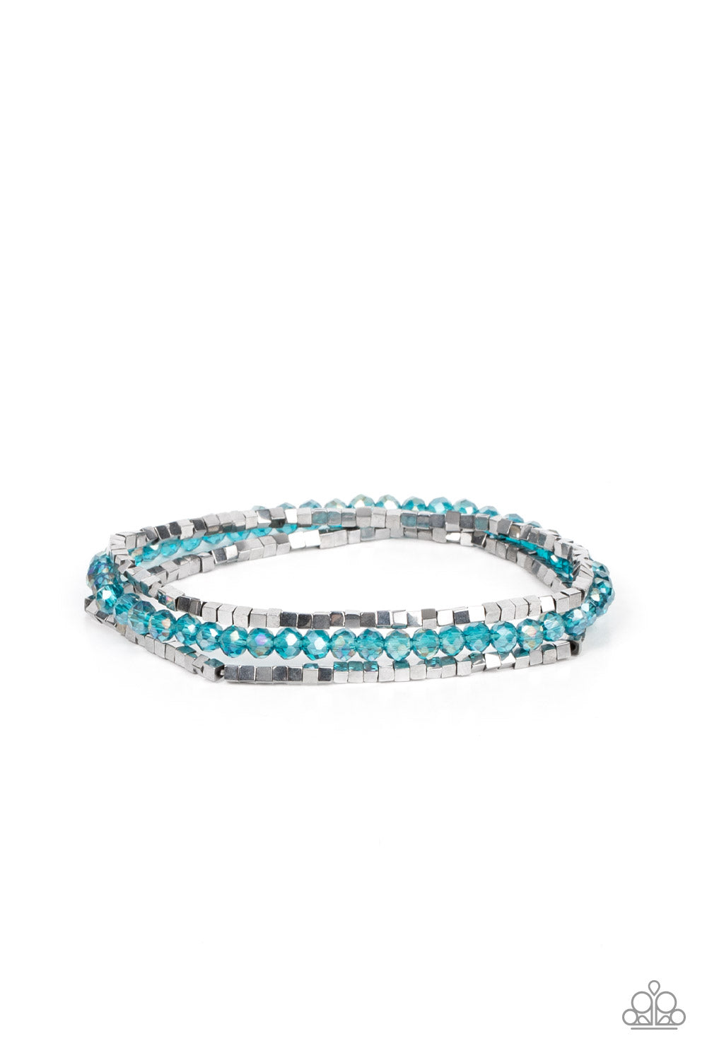Just a Spritz - Blue bracelet D038