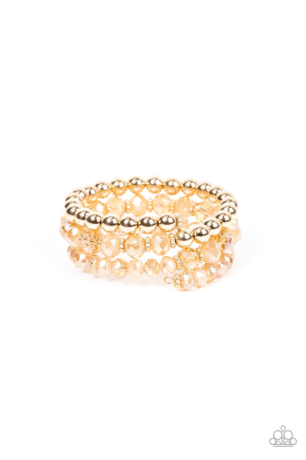Gimme Gimme - Gold coil bracelet D059