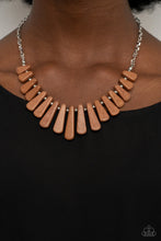 Load image into Gallery viewer, Mojave Empress- Brown necklace B126
