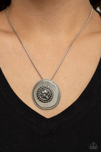 Load image into Gallery viewer, Make Me a MEDALLION-aire - Silver necklace B119
