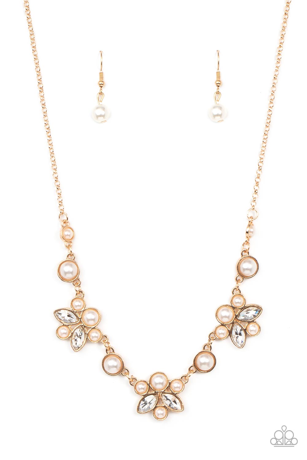 Royally Ever After - Gold necklace B072