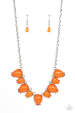 Load image into Gallery viewer, Pampered Poolside - Orange necklace B076
