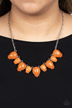 Load image into Gallery viewer, Pampered Poolside - Orange necklace B076
