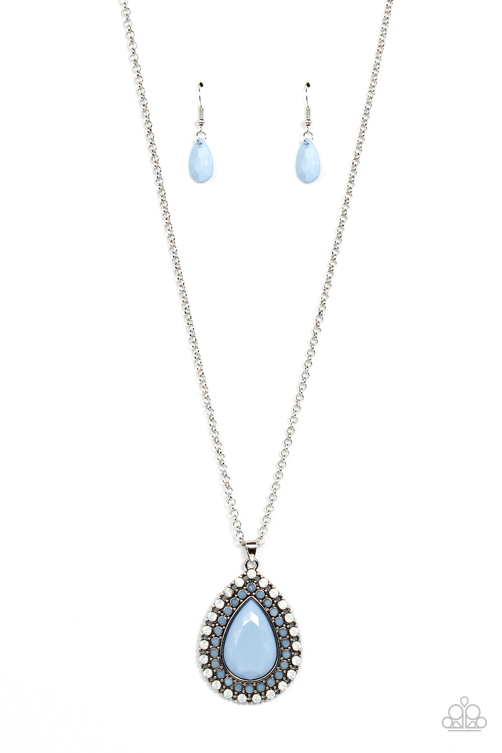 DROPLET Like Its Hot - Blue necklace 861