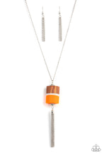 Load image into Gallery viewer, Reel It In - Orange necklace 1763
