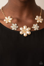 Load image into Gallery viewer, Fiercely Flowering - Gold necklace A062
