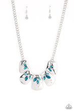Load image into Gallery viewer, Jubilee Jingle - Blue necklace 2064
