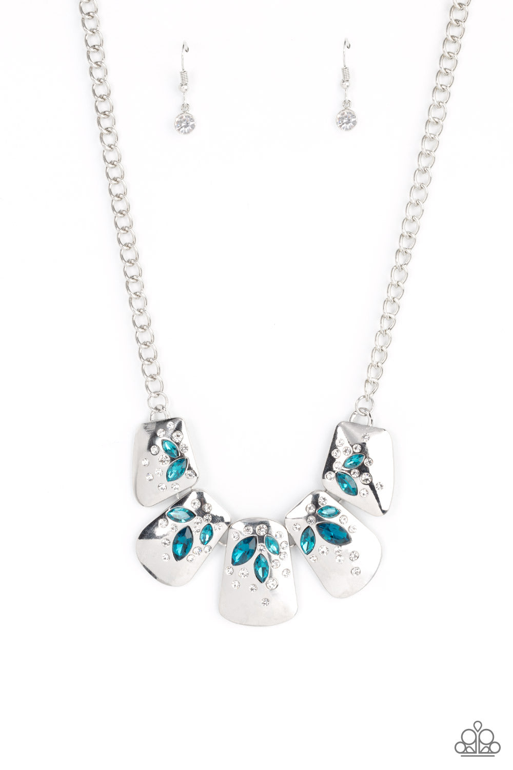 Jubilee Jingle - Blue necklace 2064